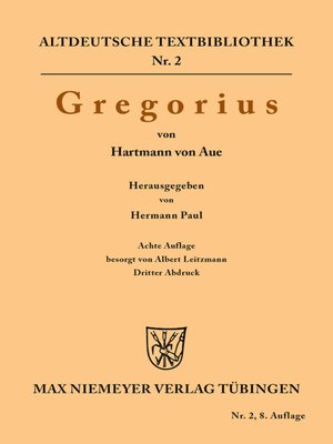 cover image of Gregorius